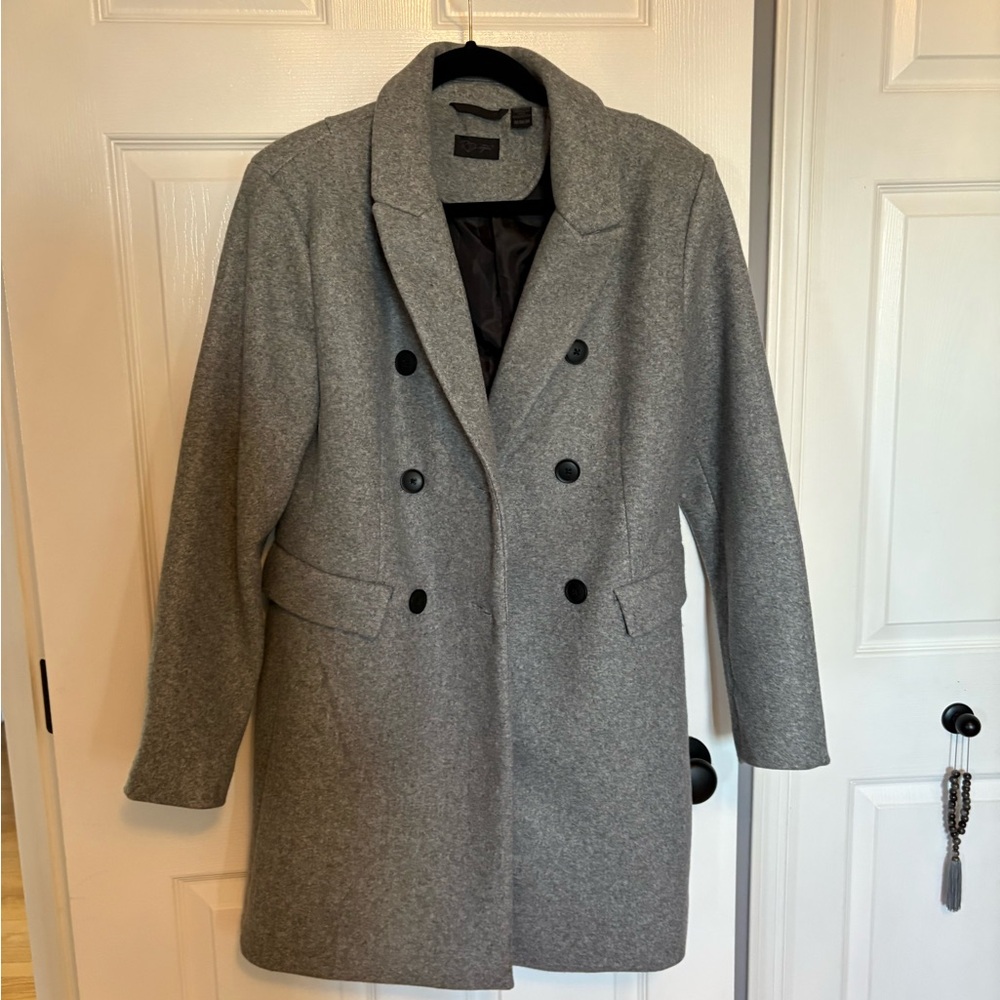 RD Style Charcoal and Light Gray Fabric